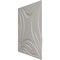 Ekena Millwork 19 5/8in. W x 19 5/8in. H Savannah EnduraWall Decorative 3D Wall Panel Covers 2.67 Sq. Ft. WP20X20SVCGH - alternate 4